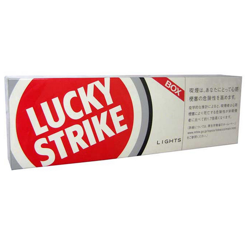 Lucky Strike Lights Японские сигареты Lucky Strike Lights