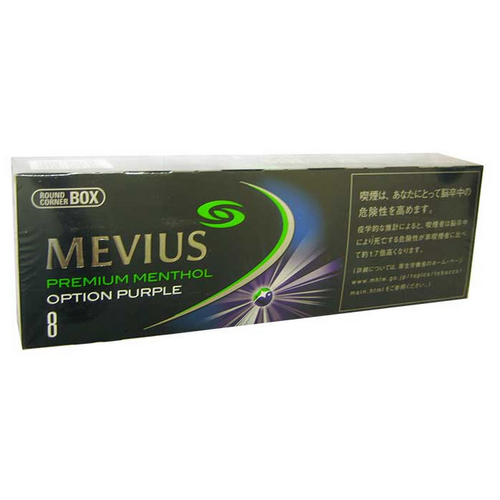 Mevius Premium Menthol Option Purple 8 Японские сигареты Mevius Premium Menthol Option Purple 8