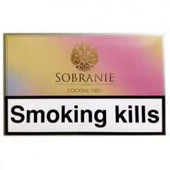 Европейские сигареты Sobranie Cocktail 100s