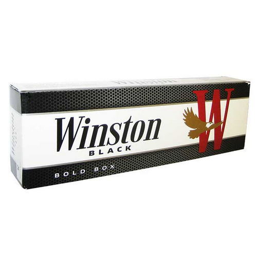 Winston Black Bold Box Американские сигареты Winston Black Bold Box